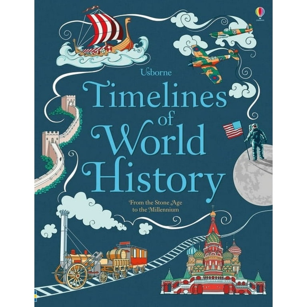 Timelines of World History Hardback Book